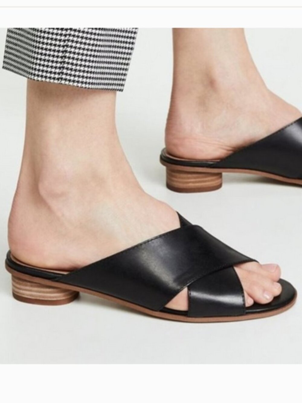 Madewell The Ruthie Crisscross Mule Sandals
